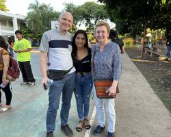 Peetouders Ingrid en Marc bezoeken Bolivia