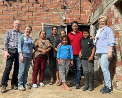 Peetouders Ingrid en Marc bezoeken Bolivia