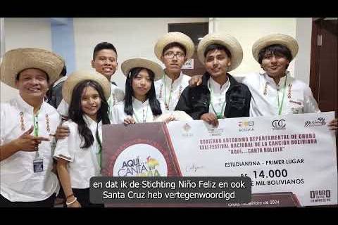 De eerste plaats op het muziekfestival in Oruro!
