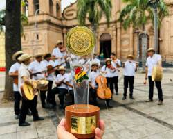 De eerste plaats op het muziekfestival in Oruro!