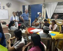 Les parrains Ingrid et Marc visitent la Bolivie